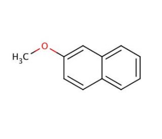 2-Methoxynaphthalene (CAS 93-04-9) - chemical structure image