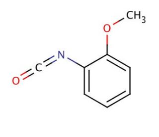 2-Methoxyphenyl isocyanate (CAS 700-87-8) - chemical structure image