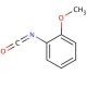 2-Methoxyphenyl isocyanate (CAS 700-87-8) - chemical structure image