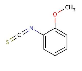 2-Methoxyphenyl isothiocyanate (CAS 3288-04-8) - chemical structure image