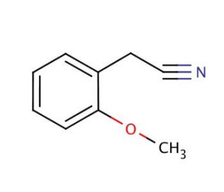 2-Methoxyphenylacetonitrile (CAS 7035-03-2) - chemical structure image