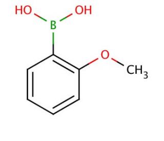 2-Methoxyphenylboronic acid (CAS 5720-06-9) - chemical structure image