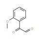 2-Methoxyphenylglyoxal (CAS 27993-70-0) - chemical structure image