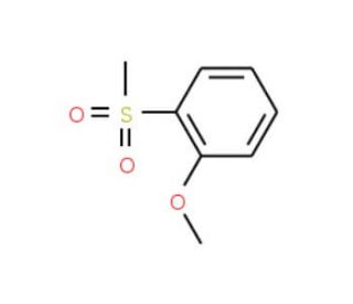 2-Methoxyphenylmethylsulfone - chemical structure image