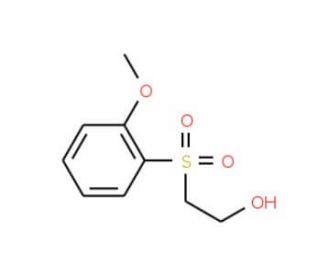 2-Methoxyphenylsulfonylethanol - chemical structure image