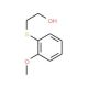 2-Methoxyphenylthioethanol - chemical structure image