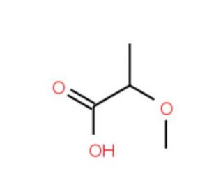 2-methoxypropanoic acid (CAS 4324-37-2) - chemical structure image