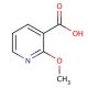 2-Methoxypyridine-3-carboxylic acid (CAS 16498-81-0) - chemical structure image
