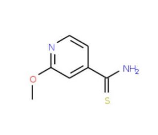 2-methoxypyridine-4-carbothioamide - chemical structure image