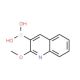 2-Methoxyquinoline-3-boronic acid (CAS 886853-93-6) - chemical structure image
