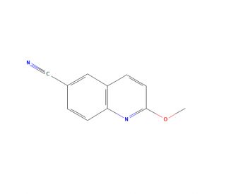2-Methoxyquinoline-6-carbonitrile (CAS 99471-68-8) - chemical structure image