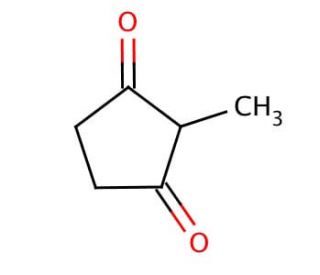 2-Methyl-1,3-cyclopentanedione (CAS 765-69-5) - chemical structure image