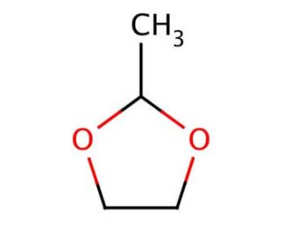 2-Methyl-1,3-dioxolane (CAS 497-26-7) - chemical structure image
