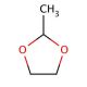 2-Methyl-1,3-dioxolane (CAS 497-26-7) - chemical structure image