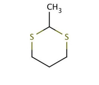 2-Methyl-1,3-dithiane (CAS 6007-26-7) - chemical structure image