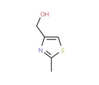 (2-methyl-1,3-thiazol-4-yl)methanol (CAS 76632-23-0) - chemical structure image