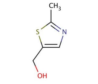 (2-methyl-1,3-thiazol-5-yl)methanol - chemical structure image