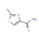 2-Methyl-1,3-thiazole-4-carboxamide (CAS 31825-95-3) - chemical structure image