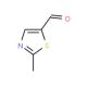 2-Methyl-1,3-thiazole-5-carbaldehyde (CAS 1003-60-7) - chemical structure image
