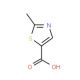 2-Methyl-1,3-thiazole-5-carboxylic acid (CAS 40004-69-1) - chemical structure image