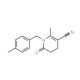 2-Methyl-1-(4-methylbenzyl)-6-oxo-1,4,5,6-tetrahydro-3-pyridinecarbonitrile (CAS 338415-13-7) - chemical structure image