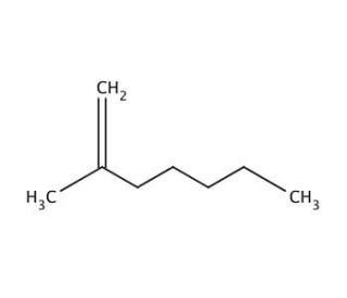 2-Methyl-1-heptene (CAS 15870-10-7) - chemical structure image