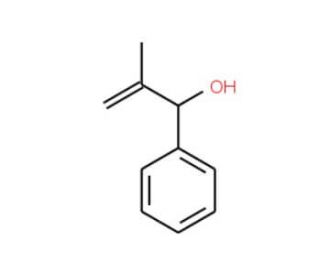 2-Methyl-1-phenyl-2-propen-1-ol (CAS 4383-08-8) - chemical structure image