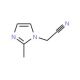(2-Methyl-1H-imidazol-1-yl)acetonitrile (CAS 82949-05-1) - chemical structure image