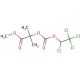 2-Methyl-2-[[(1,2,2,2-tetrachloroethoxy)carbonyl]oxy]propanoic Acid Methyl Ester (CAS 160651-93-4) - chemical structure image