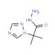 2-Methyl-2-(1H-1,2,4-triazol-1-yl)propanohydrazide - chemical structure image