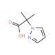 2-Methyl-2-(1H-pyrazol-1-yl)propanoic acid - chemical structure image