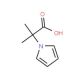 2-methyl-2-(1H-pyrrol-1-yl)propanoic acid - chemical structure image