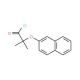 2-methyl-2-(2-naphthyloxy)propanoyl chloride - chemical structure image