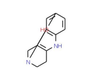 2-Methyl-2,3,4,5-tetrahydro-1H-pyrido-[4,3-b]indol-8-ol - chemical structure image