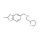 (2-Methyl-2,3-dihydro-benzofuran-5-ylmethyl)-(tetrahydro-furan-2-ylmethyl)-amine - chemical structure image