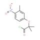 2-methyl-2-(3-methyl-4-nitrophenoxy)propanoyl chloride - chemical structure image