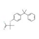 2-methyl-2-[4-(1-methyl-1-phenylethyl)phenoxy]propanoyl chloride - chemical structure image