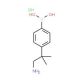 2-Methyl-2-(4-boronophenyl)propylamine, HCl (CAS 957120-45-5) - chemical structure image