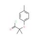 2-methyl-2-(4-methylphenoxy)propanoyl chloride - chemical structure image