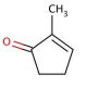 2-Methyl-2-cyclopenten-1-one (CAS 1120-73-6) - chemical structure image