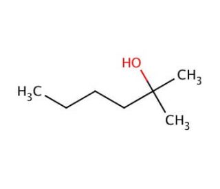 2-Methyl-2-hexanol (CAS 625-23-0) - chemical structure image