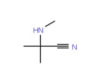2-methyl-2-(methylamino)propanenitrile (CAS 2273-39-4) - chemical structure image