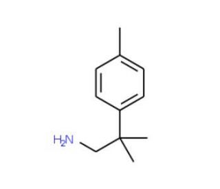 2-Methyl-2-p-tolyl-propylamine - chemical structure image