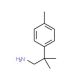 2-Methyl-2-p-tolyl-propylamine - chemical structure image