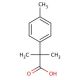2-Methyl-2-(p-tolyl)propanoic Acid (CAS 20430-18-6) - chemical structure image