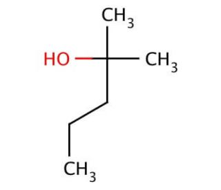 2-Methyl-2-pentanol (CAS 590-36-3) - chemical structure image