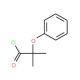 2-methyl-2-phenoxypropanoyl chloride - chemical structure image