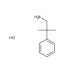2-Methyl-2-phenylpropylamine Hydrochloride (CAS 21404-94-4) - chemical structure image