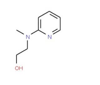 2-[Methyl(2-pyridinyl)amino]-1-ethanol (CAS 122321-04-4) - chemical structure image