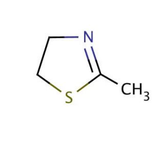 2-Methyl-2-thiazoline (CAS 2346-00-1) - chemical structure image